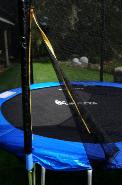 Батут каркасный FunFit 312 см - 10ft с лестницей, максимальная нагрузка: 100 кг.